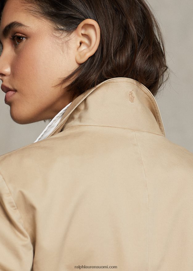 Ralph Lauren naiset joustava toimikas bleiseri 0Z24ZR3191 rusketus