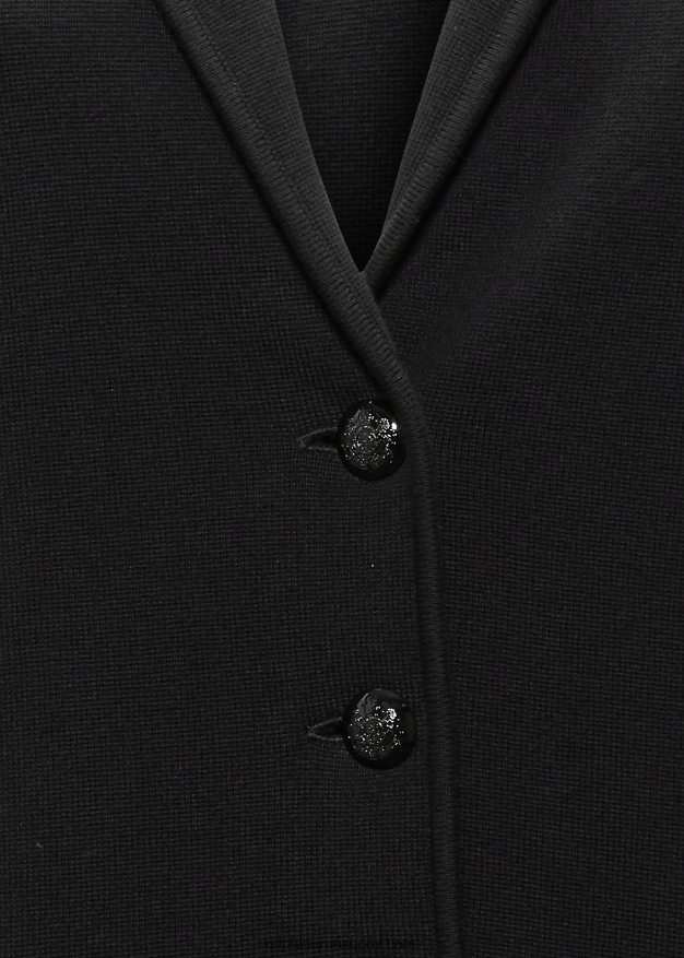 Ralph Lauren naiset kampapuuvillainen bleiseri 0Z24ZR4739 musta