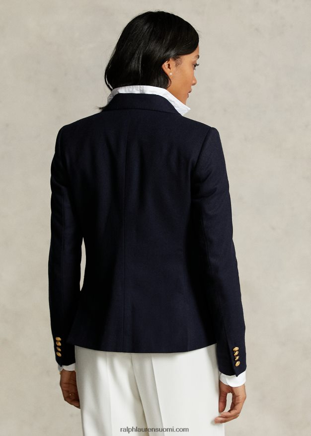 Ralph Lauren naiset spelman-kokoelman crest-bleiseri 0Z24ZR3319 lentäjän laivasto