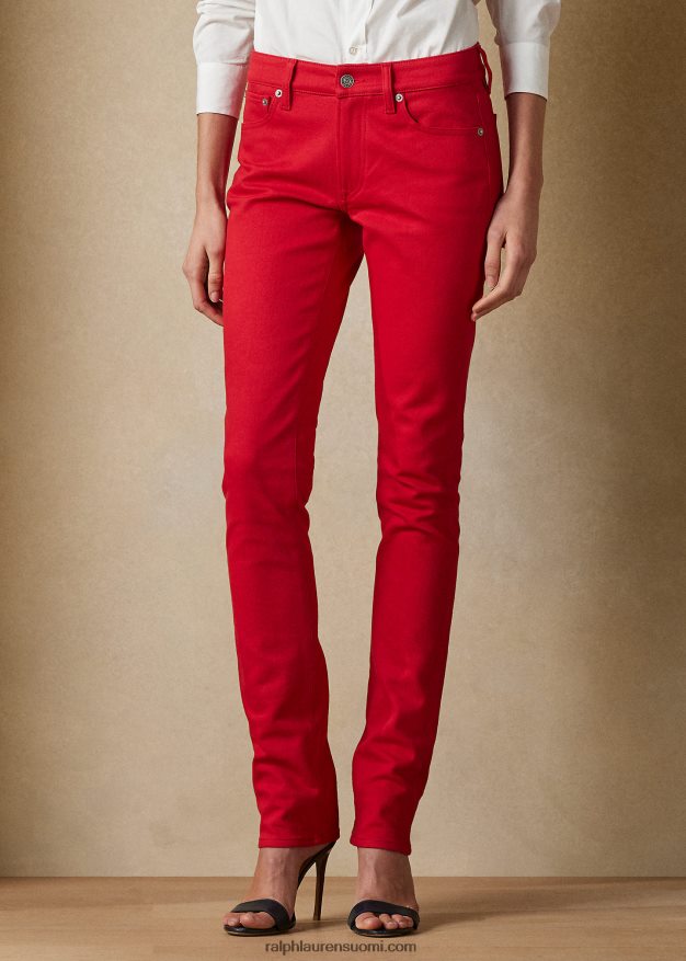 Ralph Lauren naiset 160 ohut denimfarkku 0Z24ZR3491 rouge