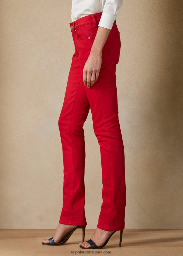 Ralph Lauren naiset 160 ohut denimfarkku 0Z24ZR3491 rouge