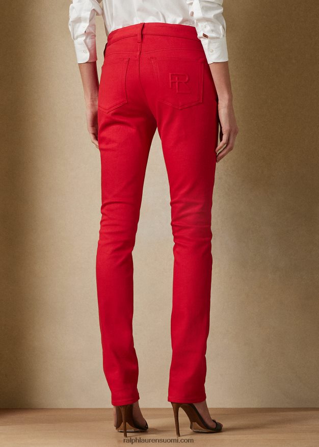 Ralph Lauren naiset 160 ohut denimfarkku 0Z24ZR3491 rouge