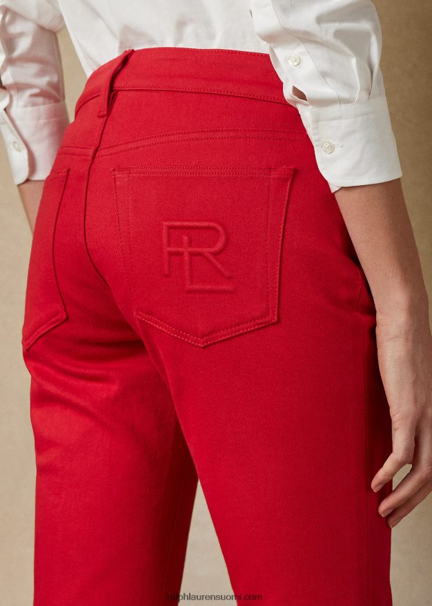 Ralph Lauren naiset 160 ohut denimfarkku 0Z24ZR3491 rouge