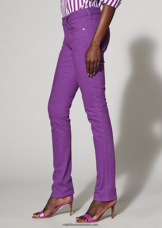 Ralph Lauren naiset 160 ohut denimfarkku 0Z24ZR3492 kirkas marja