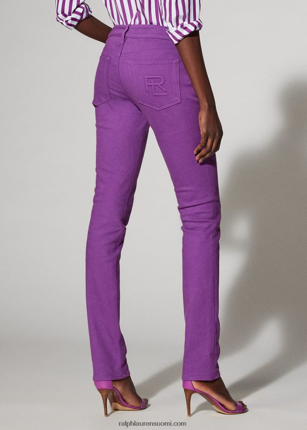 Ralph Lauren naiset 160 ohut denimfarkku 0Z24ZR3492 kirkas marja