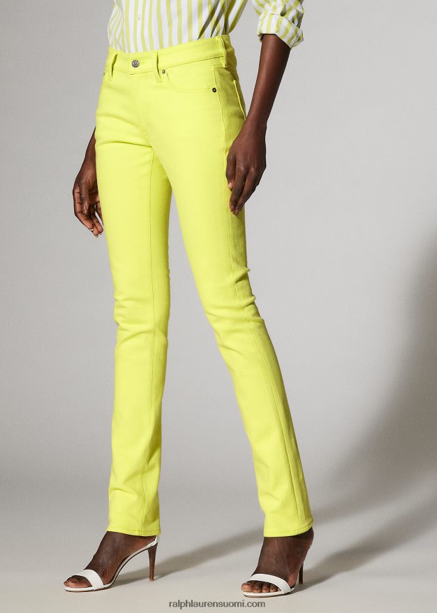 Ralph Lauren naiset 160 ohut denimfarkku 0Z24ZR3493 sitruuna