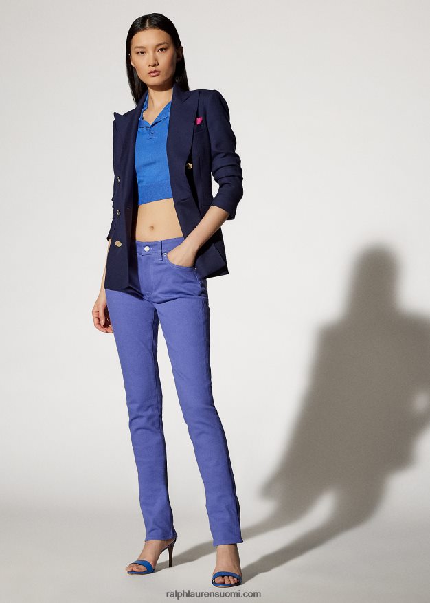 Ralph Lauren naiset 160 ohut denimfarkku 0Z24ZR3494 keskisininen