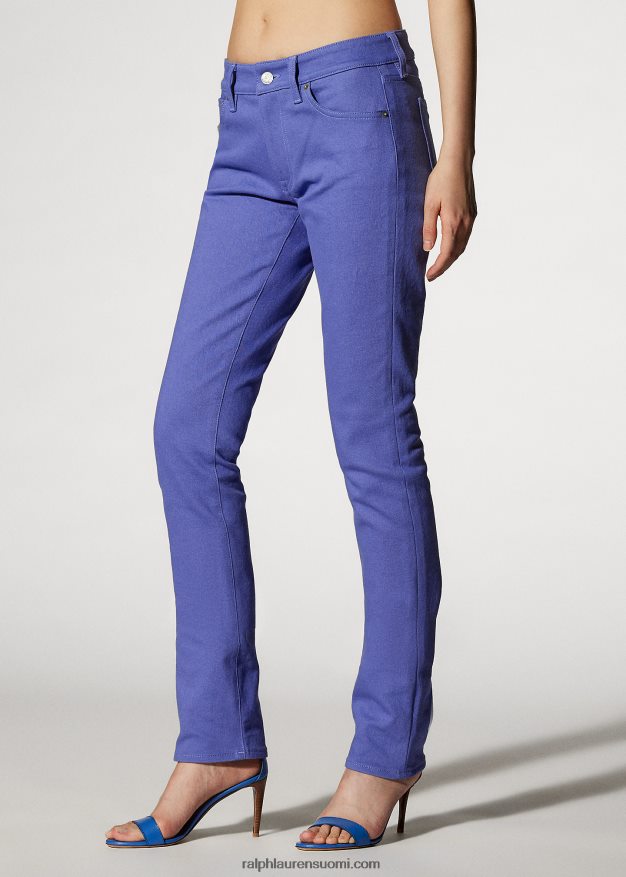 Ralph Lauren naiset 160 ohut denimfarkku 0Z24ZR3494 keskisininen