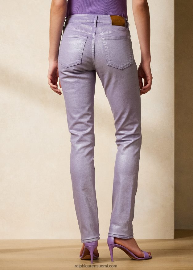 Ralph Lauren naiset 160 ohut denimfarkku 0Z24ZR3576 liila