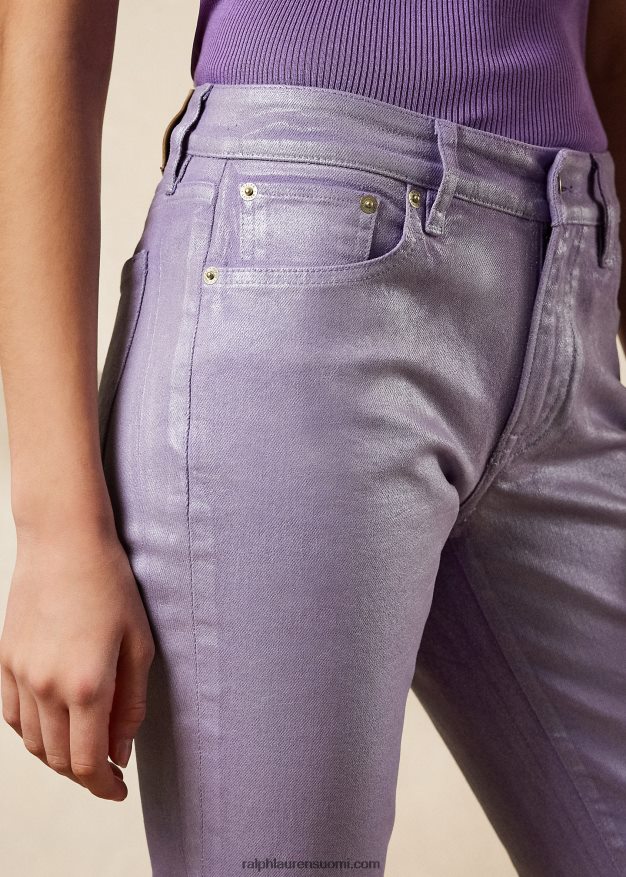 Ralph Lauren naiset 160 ohut denimfarkku 0Z24ZR3576 liila