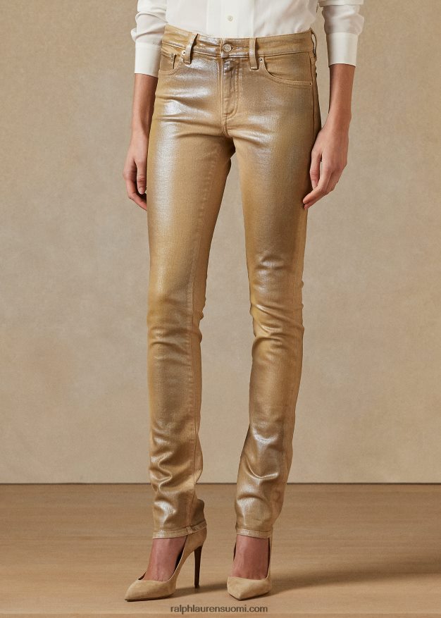 Ralph Lauren naiset 160 ohut denimfarkku 0Z24ZR9269 hunaja