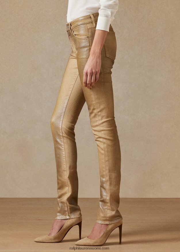 Ralph Lauren naiset 160 ohut denimfarkku 0Z24ZR9269 hunaja