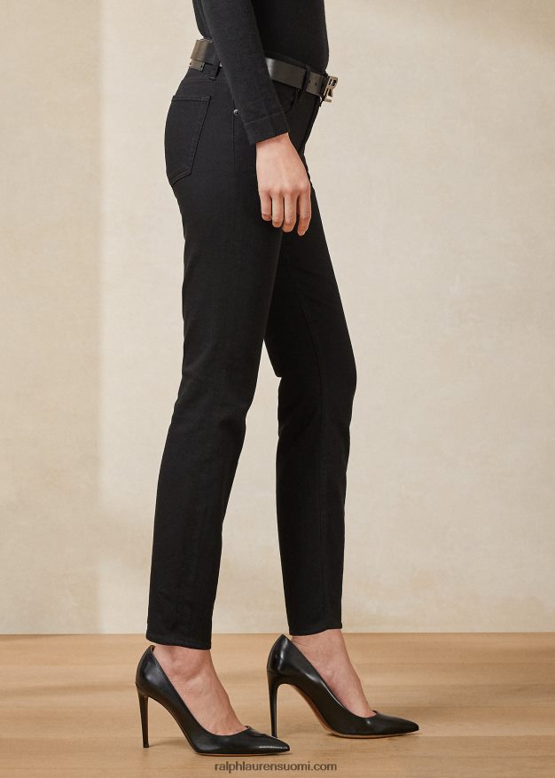 Ralph Lauren naiset 400 tulitikullinen farkku 0Z24ZR9358 raikas musta