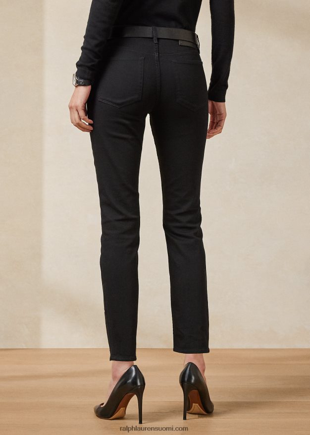 Ralph Lauren naiset 400 tulitikullinen farkku 0Z24ZR9358 raikas musta