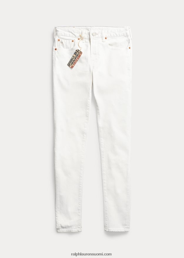 Ralph Lauren naiset joustava skinny farkku 0Z24ZR3683 whitestone pesu