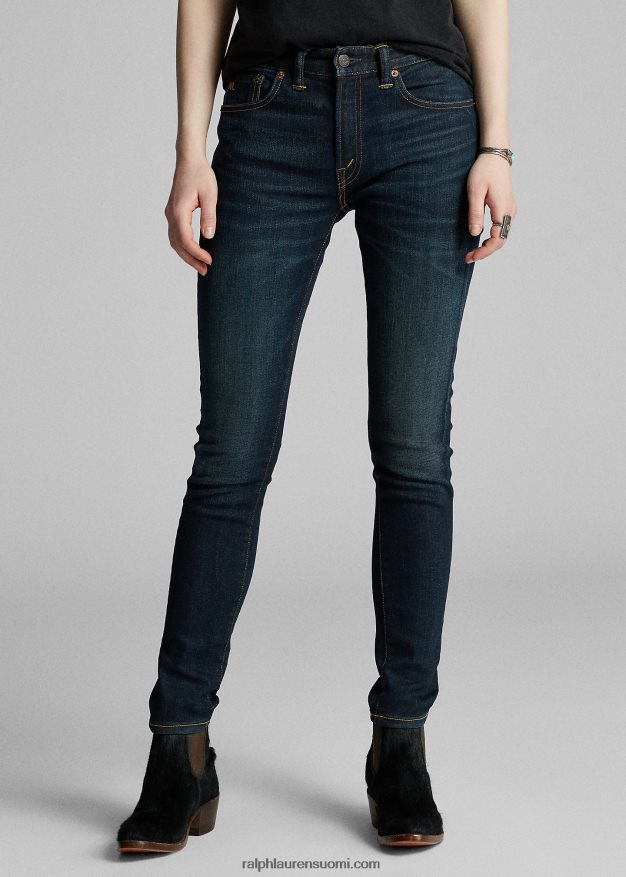 Ralph Lauren naiset joustava skinny farkku 0Z24ZR9149 sidneyn pesu