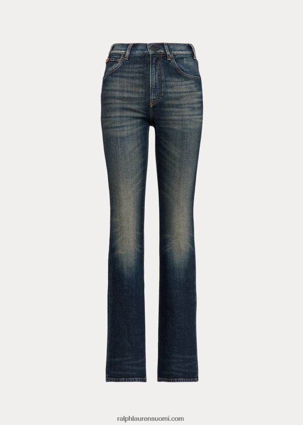 Ralph Lauren naiset kaida rento bootcut farkku 0Z24ZR9376 telluride indigo