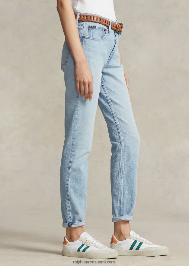 Ralph Lauren naiset keskikorkea skinny farkku 0Z24ZR9191 dulah pesu