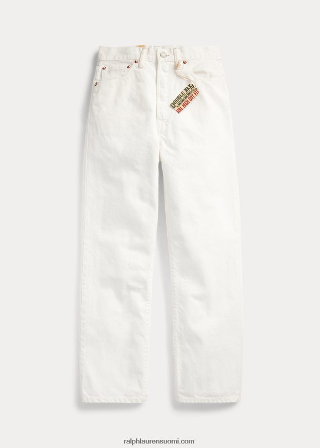 Ralph Lauren naiset korkea poika istuva farkku 0Z24ZR9142 whitestone pesu
