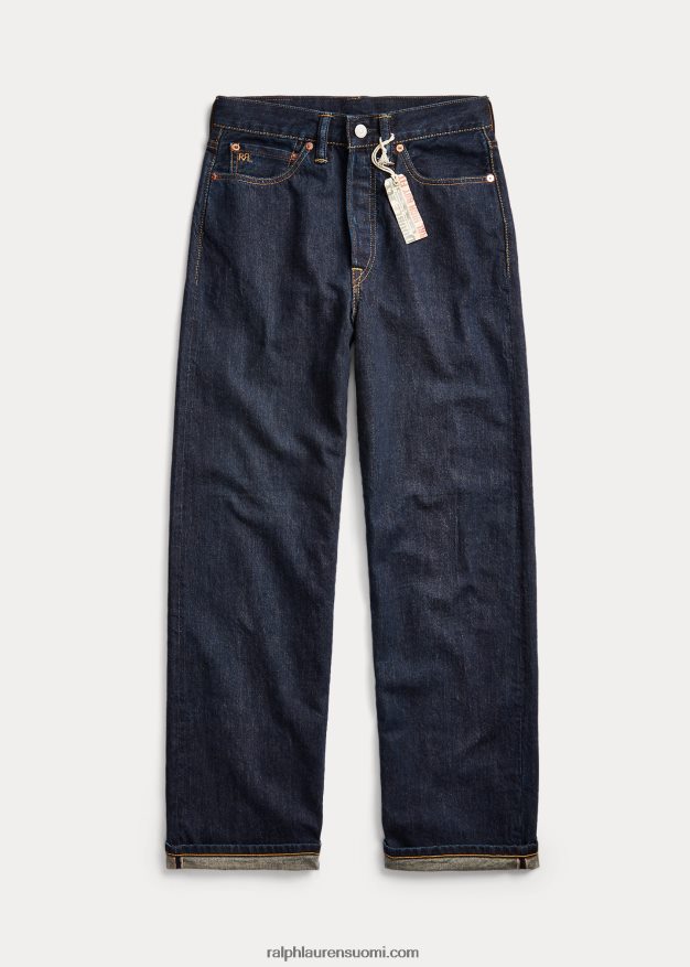 Ralph Lauren naiset korkea poika istuva farkku 0Z24ZR9146 huuhtele