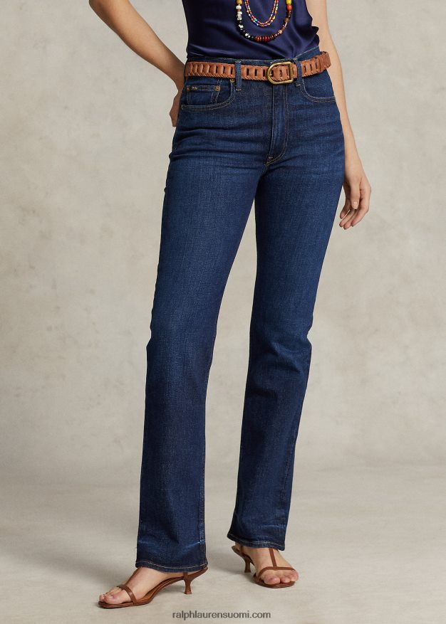 Ralph Lauren naiset korkea, suora istuva farkku 0Z24ZR2888 nazas pestä