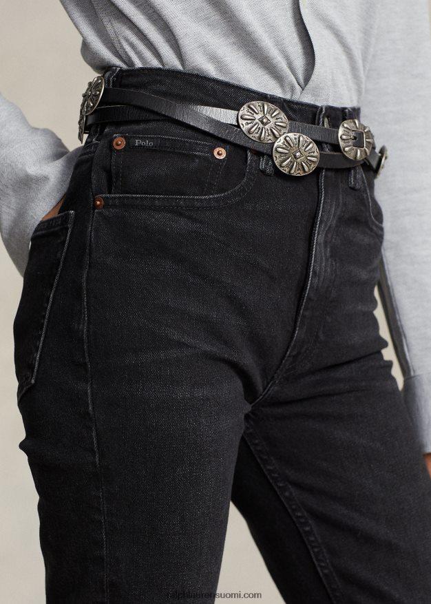 Ralph Lauren naiset korkeakorkoinen skinny farkku 0Z24ZR3172 parker pesu