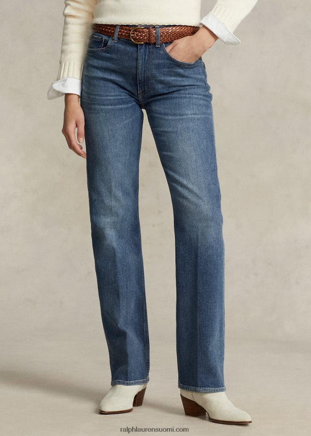 Ralph Lauren naiset korkeat suorat farkut 0Z24ZR2883 telesto pesu