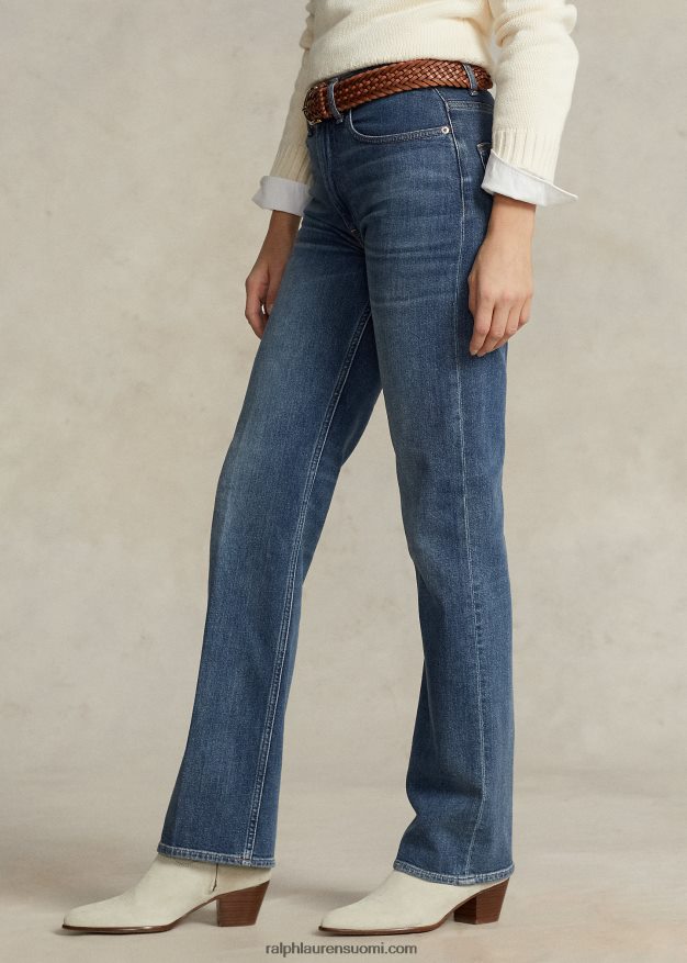 Ralph Lauren naiset korkeat suorat farkut 0Z24ZR2883 telesto pesu