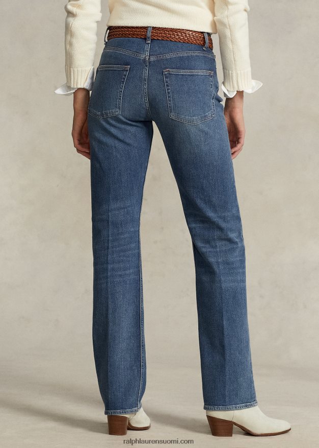 Ralph Lauren naiset korkeat suorat farkut 0Z24ZR2883 telesto pesu