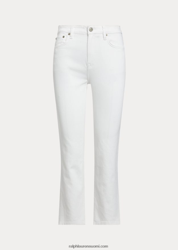 Ralph Lauren naiset korkeat suorat nilkkafarkut 0Z24ZR4475 valkoinen pesu
