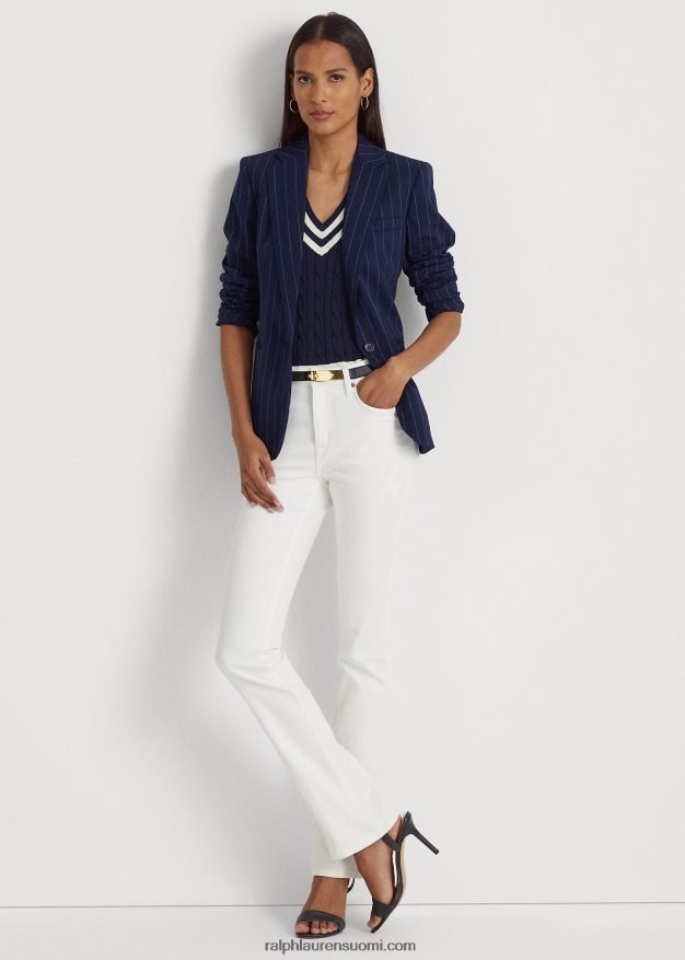 Ralph Lauren naiset korkeatasoinen farkku 0Z24ZR4059 valkoinen pesu