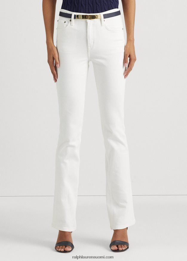 Ralph Lauren naiset korkeatasoinen farkku 0Z24ZR4059 valkoinen pesu