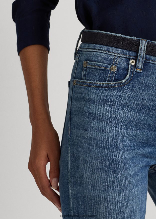 Ralph Lauren naiset korkeatasoinen farkku 0Z24ZR4060 rangeland pesu