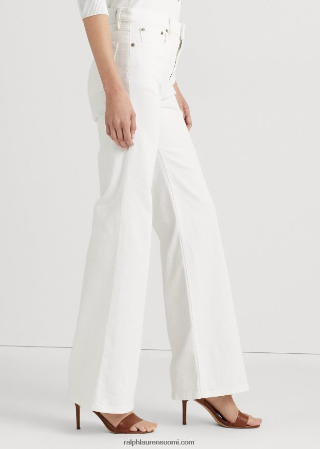 Ralph Lauren naiset levenevä korkea kerrosfarkku 0Z24ZR9448 valkoinen pesu