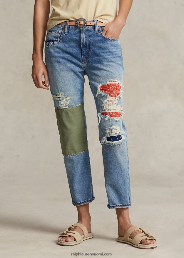 Ralph Lauren naiset ohut kapeneva tilkkutukkafarkku 0Z24ZR3217