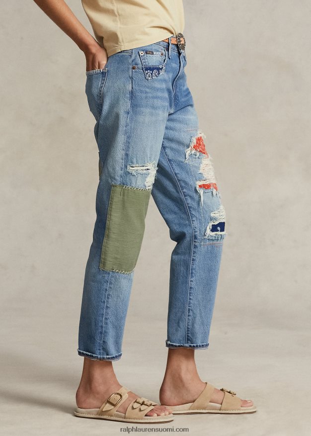 Ralph Lauren naiset ohut kapeneva tilkkutukkafarkku 0Z24ZR3217