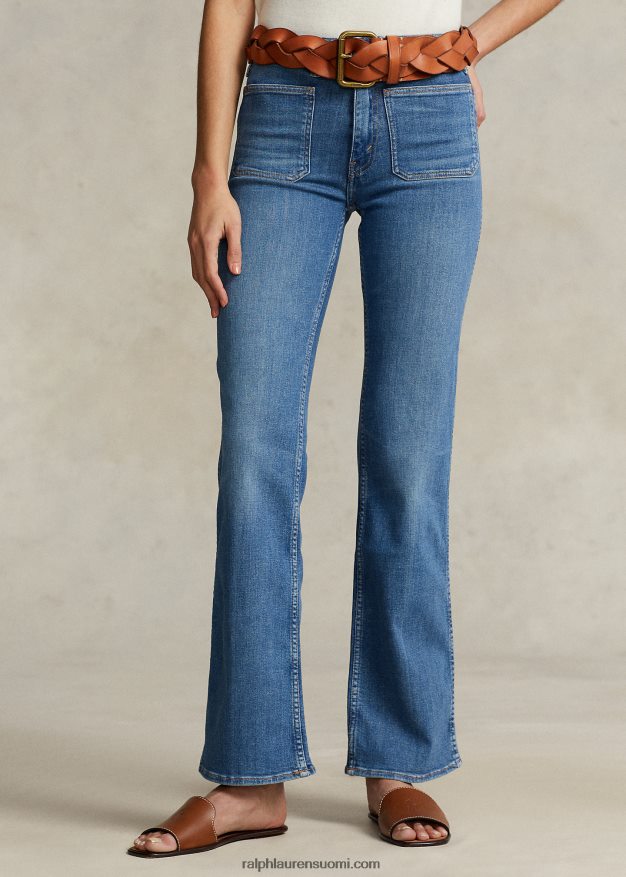 Ralph Lauren naiset saappaat farkku 0Z24ZR9174 miten pestä