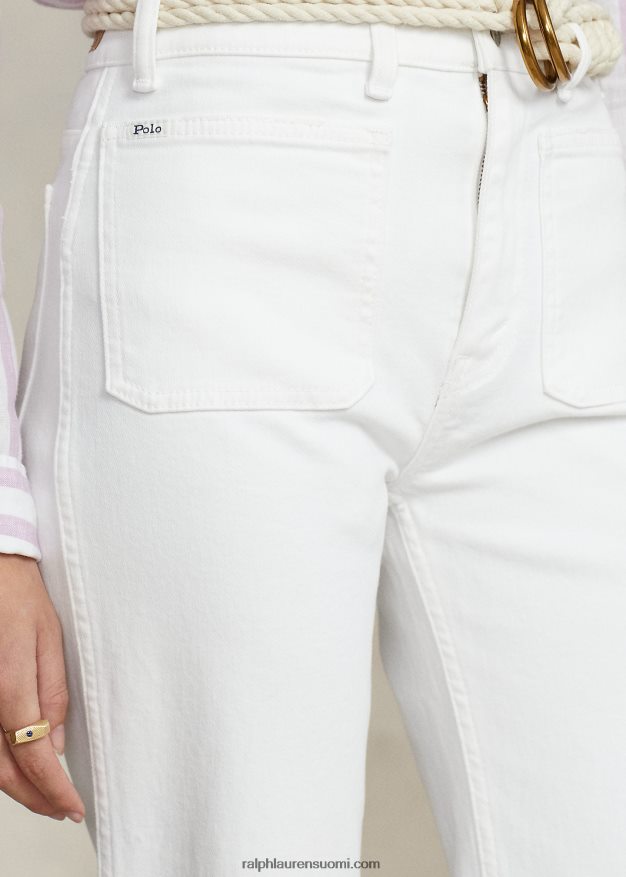 Ralph Lauren naiset saappaat farkku 0Z24ZR9178 pemba pesu