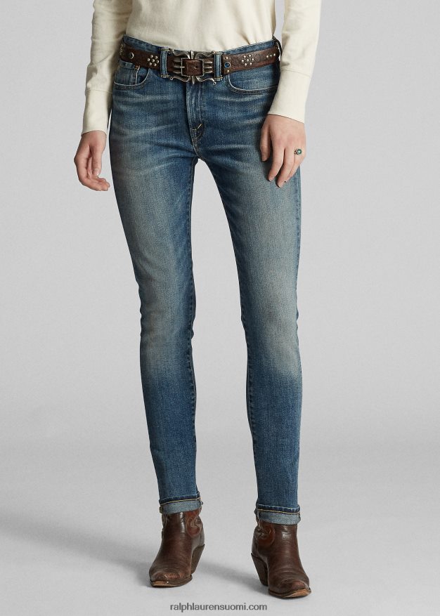 Ralph Lauren naiset skinny stretch farkku 0Z24ZR9379 anderson pesu