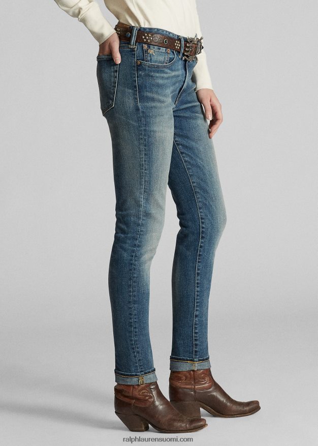 Ralph Lauren naiset skinny stretch farkku 0Z24ZR9379 anderson pesu