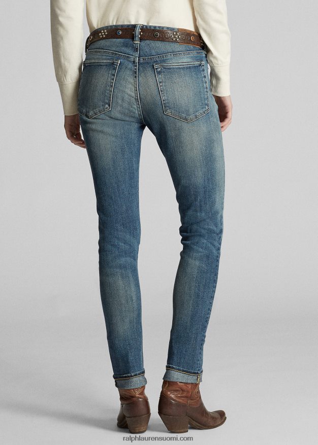 Ralph Lauren naiset skinny stretch farkku 0Z24ZR9379 anderson pesu