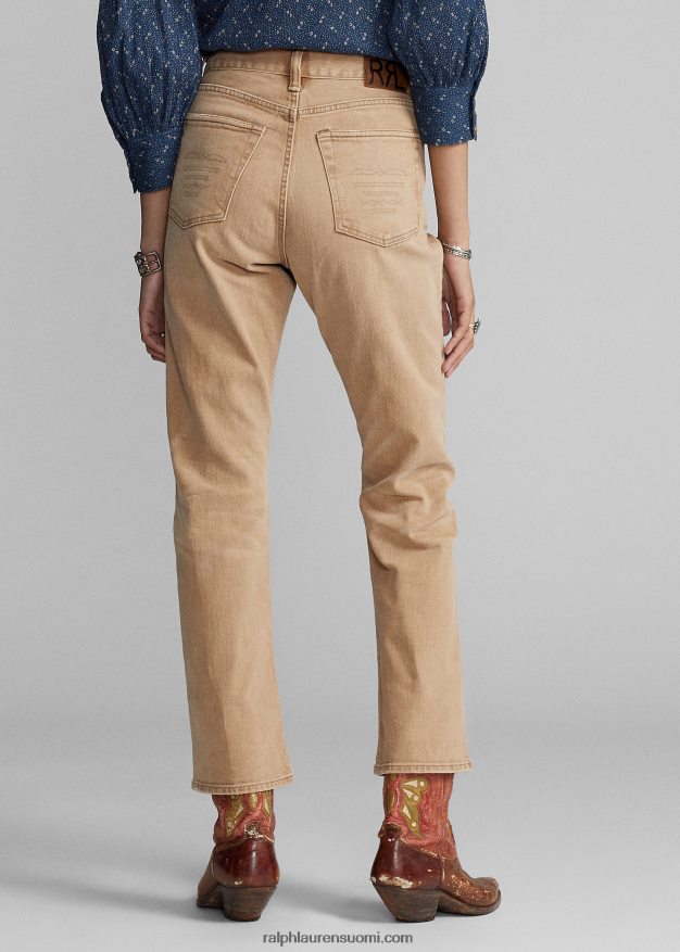 Ralph Lauren naiset vintage boot tan farkku 0Z24ZR3626 rusketus