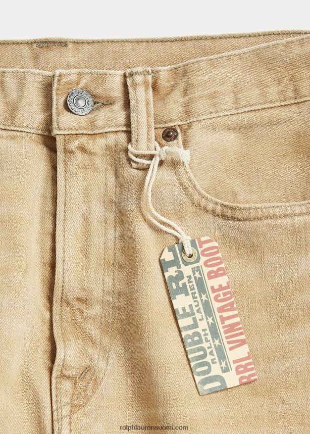 Ralph Lauren naiset vintage boot tan farkku 0Z24ZR3626 rusketus