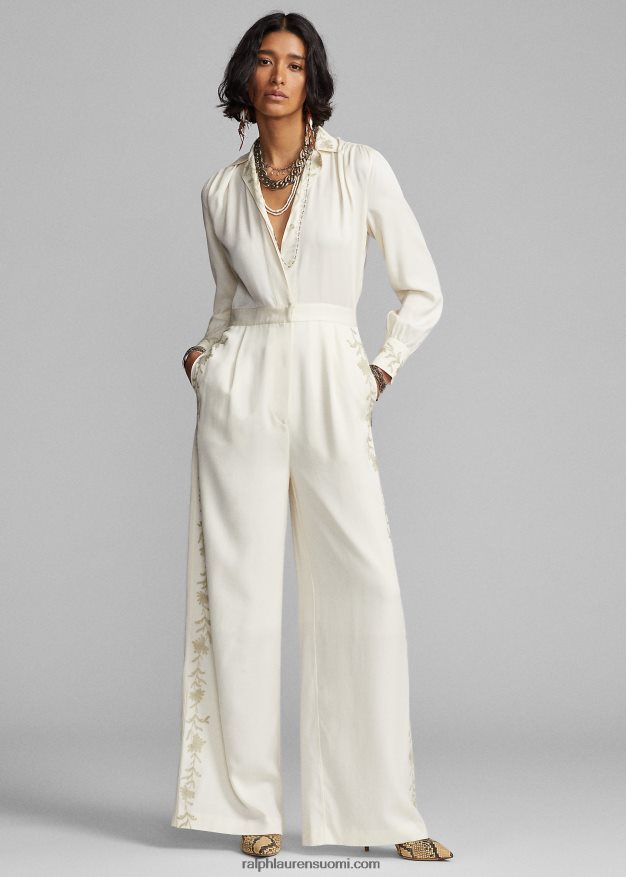 Ralph Lauren naiset brodeerattu twill-haalari 0Z24ZR3623