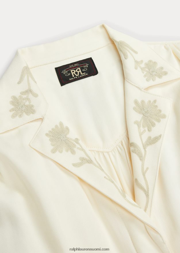 Ralph Lauren naiset brodeerattu twill-haalari 0Z24ZR3623