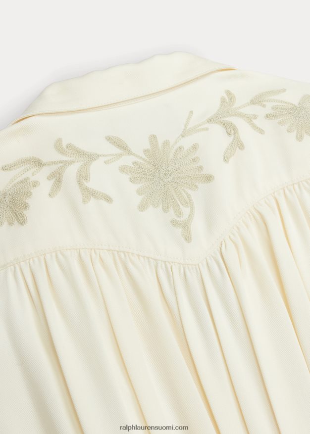 Ralph Lauren naiset brodeerattu twill-haalari 0Z24ZR3623