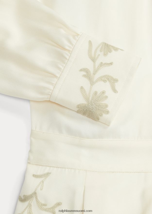 Ralph Lauren naiset brodeerattu twill-haalari 0Z24ZR3623