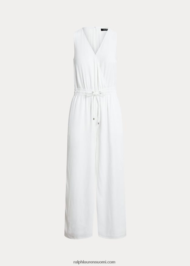 Ralph Lauren naiset twill-hihaton haalari 0Z24ZR3908 valkoinen