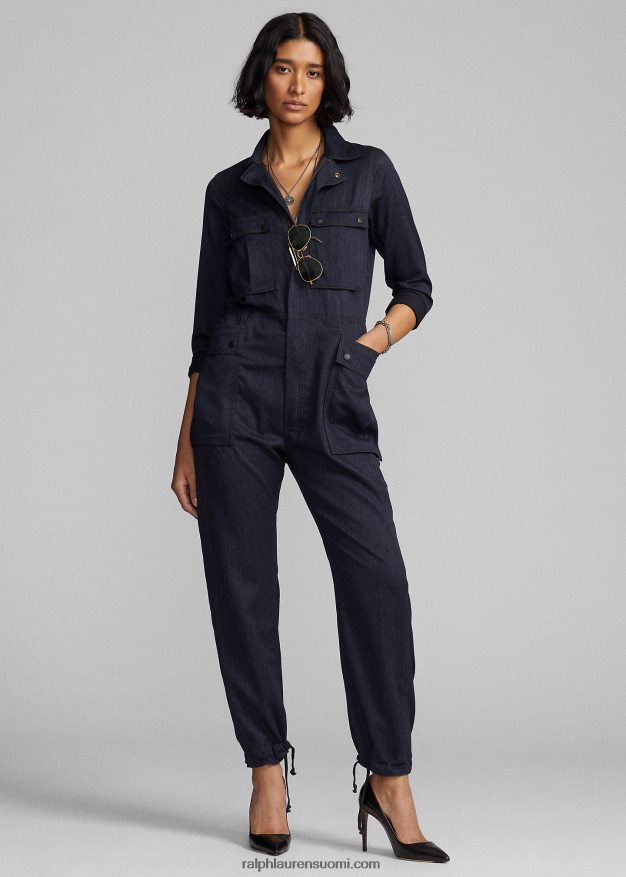 Ralph Lauren naiset villatoimikas haalari 0Z24ZR3673 laivasto