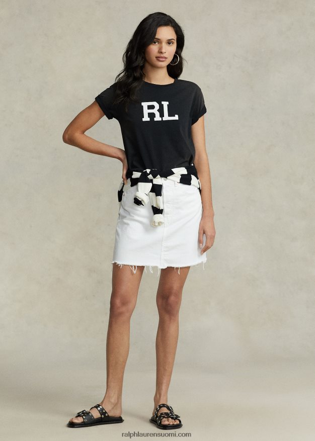 Ralph Lauren naiset denim lyijykynällä minihame 0Z24ZR2913 nulah pesu